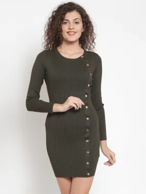 Women Green Dress