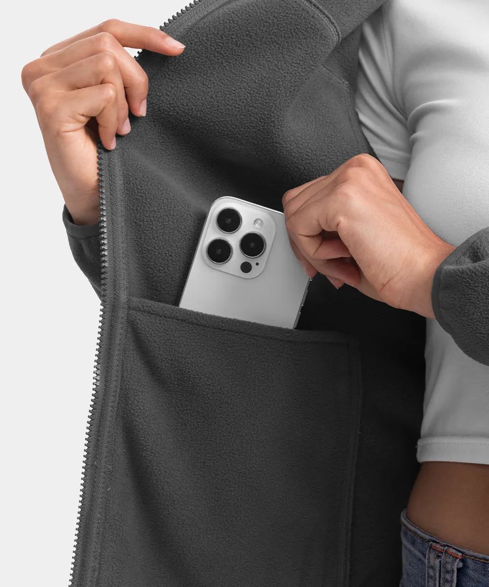Women's Middle Layer Polar Fleece Jacket