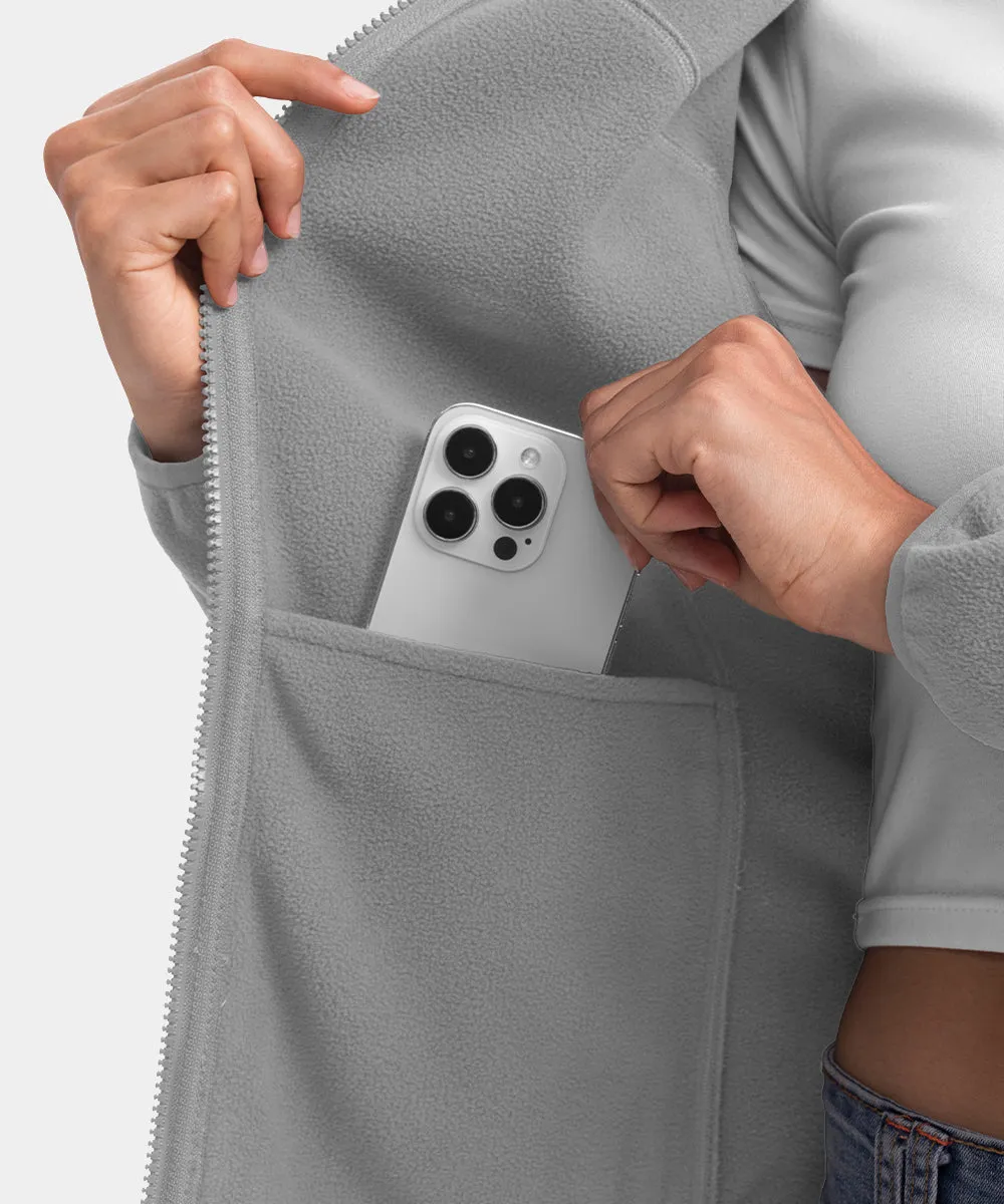 Women's Middle Layer Polar Fleece Jacket